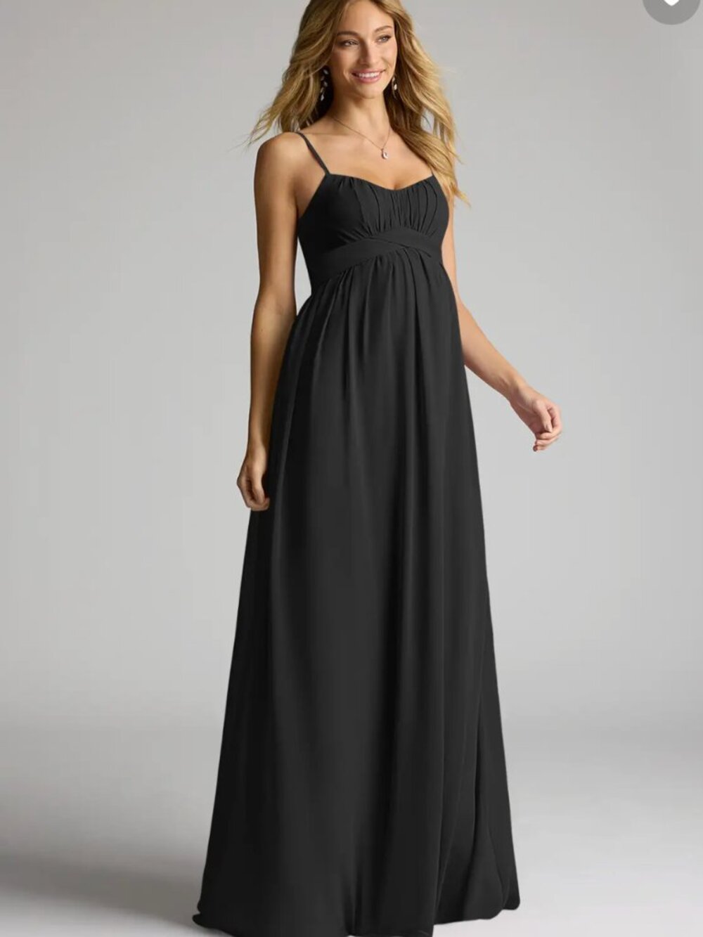 Azazie Llana Maternity Dress